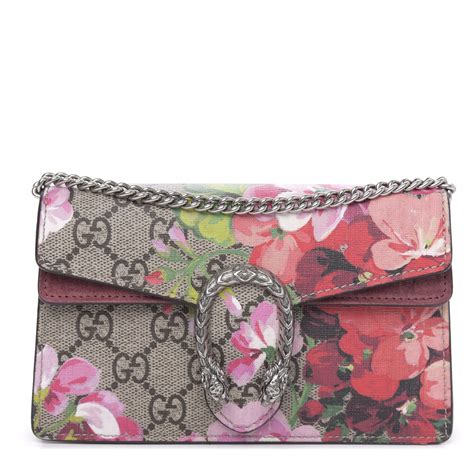 gucci dionysus mini fashionphile|GUCCI GG Supreme Monogram Blooms Mini Dionysus Shoulder .